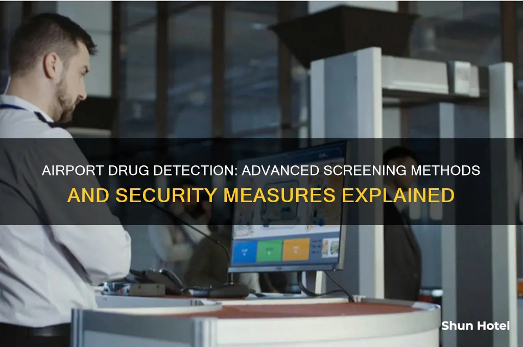 how does drugs get detected at airports