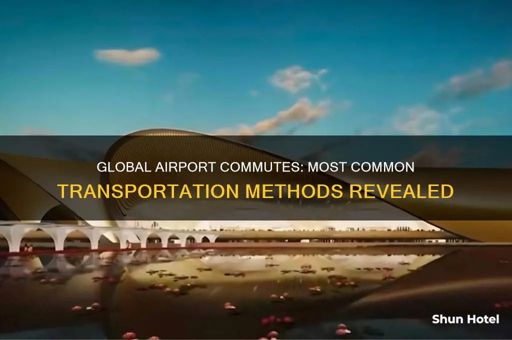 how does most of the world get to an airport