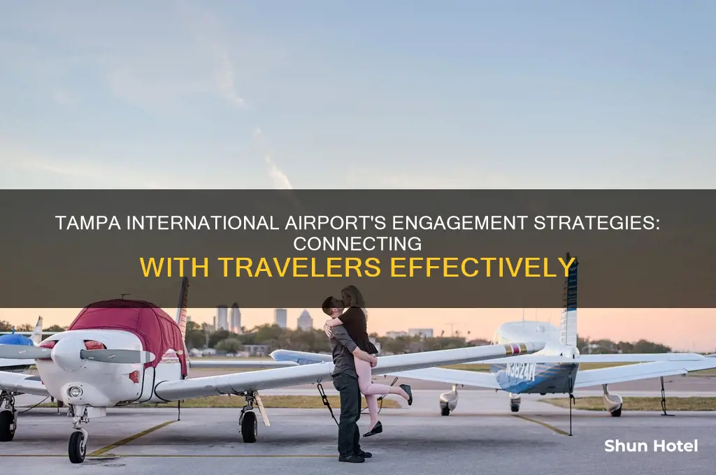 how does tampa international airport connect with their audience