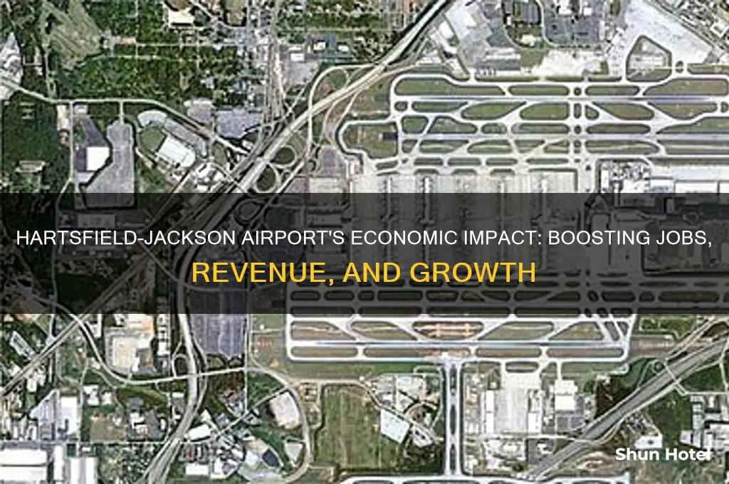 how does the hartsfield-jackson international airport impact the economy data