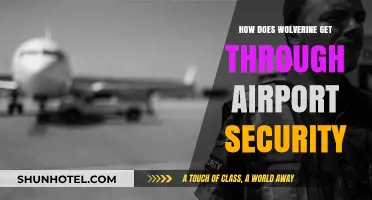 Wolverine's Airport Security Challenge: Metal Detectors, Claws, and Clearance