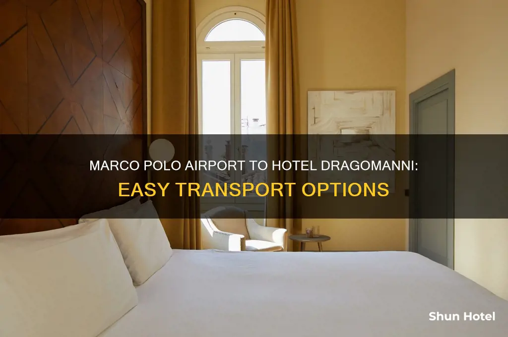 how dou get from marco polo airport to hotel dragomanni