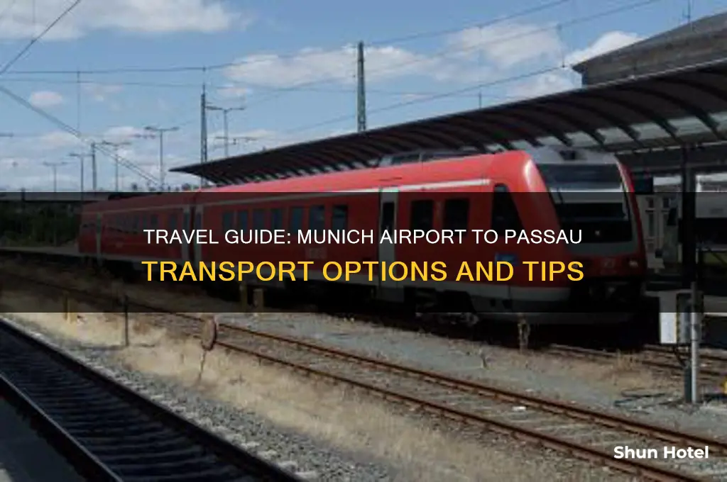 how doyou get from munich airport to passau