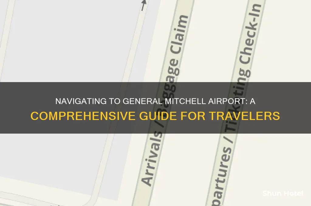 how earlh get to general mitchel airport