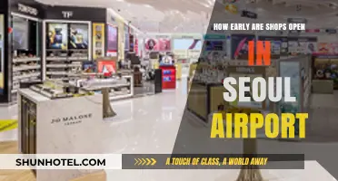 Seoul Airport Shopping Hours: Early Openings for Travelers