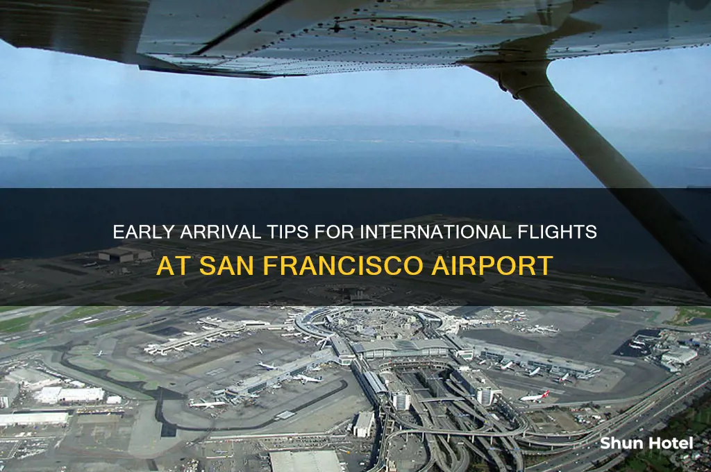 how early arrive at airport san fran fir international