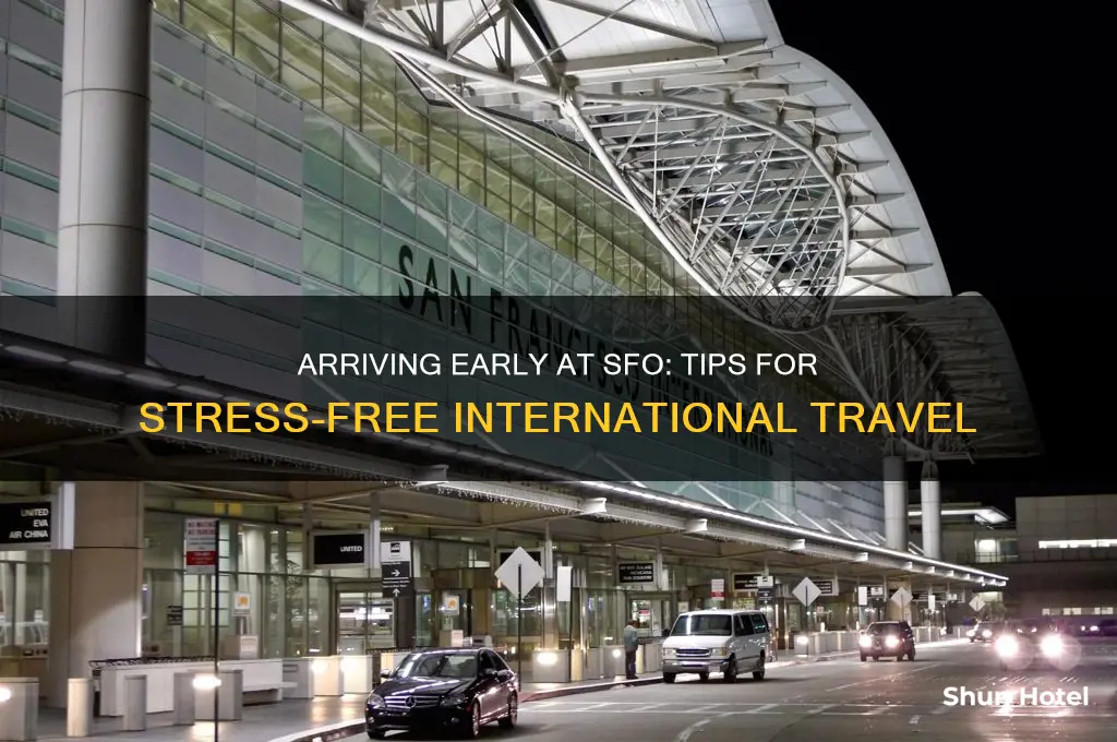 how early arrive at sf international travel airport