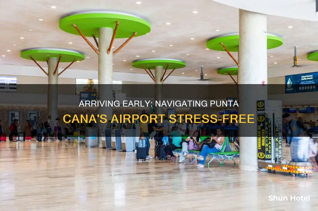 how early be at airport punta cana