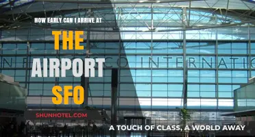 Arriving Early at SFO: When is Too Early?