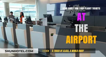 Best Time to Buy Flight Tickets at the Airport