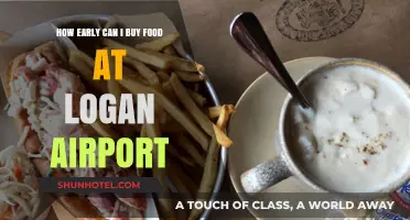Logan Airport Food: When Can I Buy?