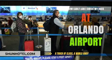 Orlando Airport: Best Time to Check-In Bags