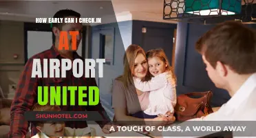 Airport Check-Ins: United's Earliest Check-In Times