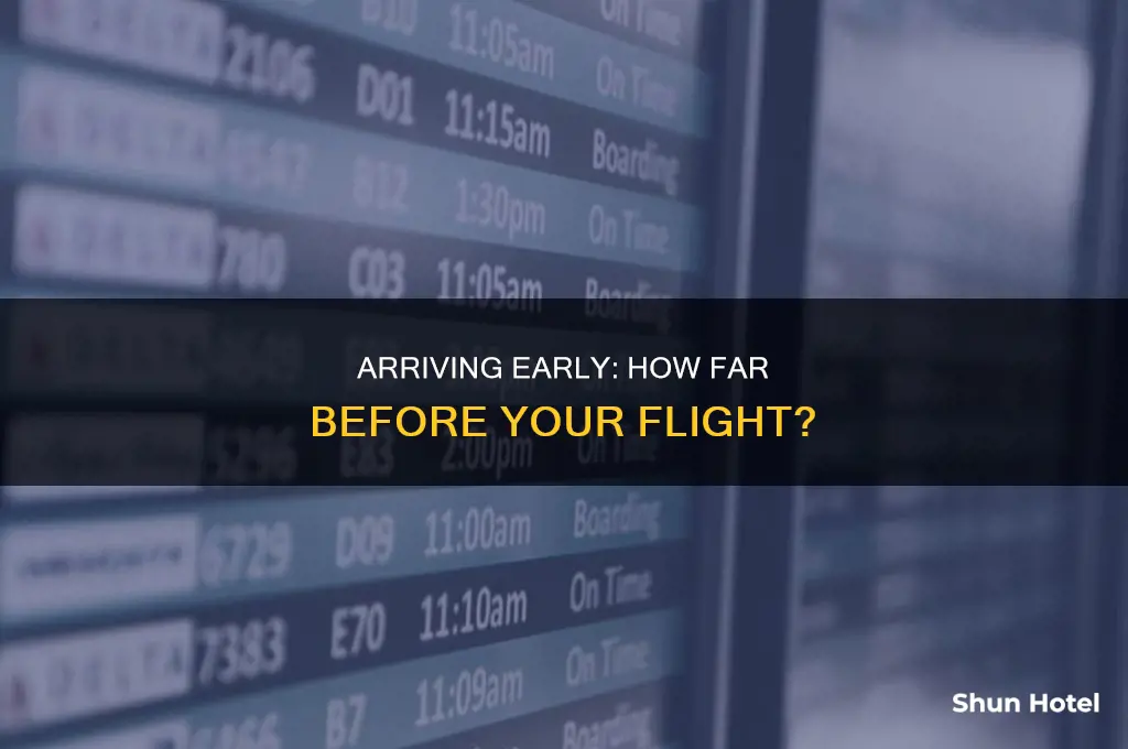 how early can i enter airport before flight