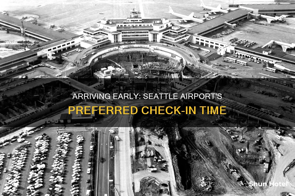 how early can i get to seattle airport