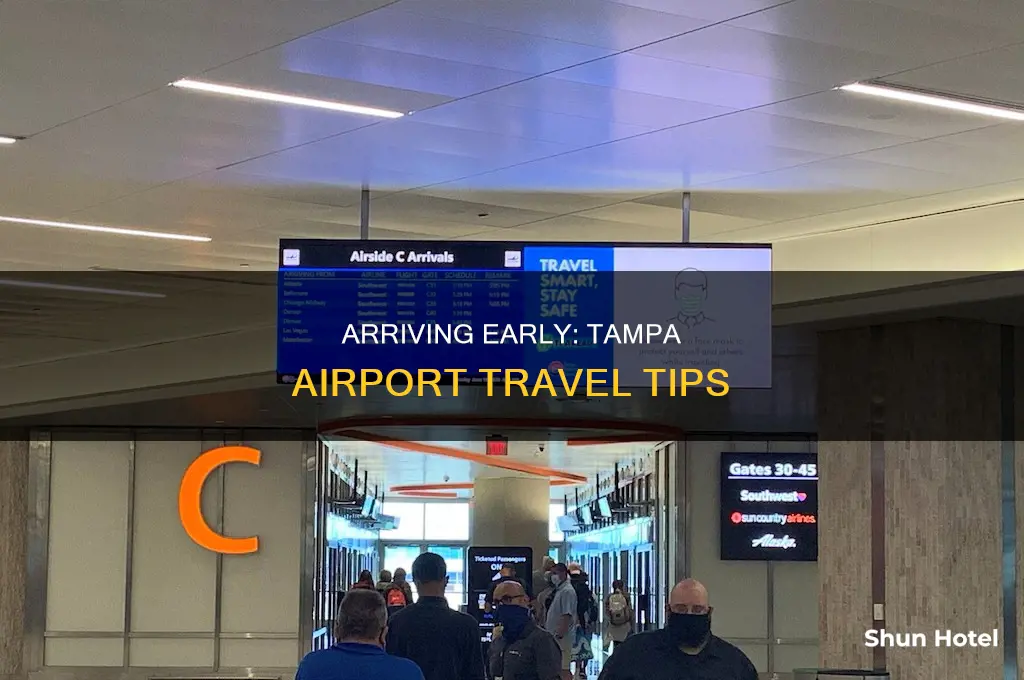 how early can i get to the tampa airport