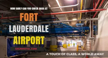 Fort Lauderdale Airport: Early Check-In Convenience