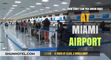 Miami Airport: Best Time to Check Bags
