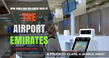 Emirates: When to Check Bags for Your Flight