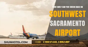 Sacramento Airport: Checking Bags with Southwest Early