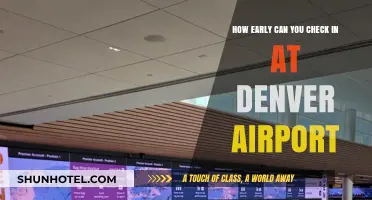 Denver Airport: Early Check-In Options Explored