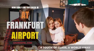 Frankfurt Airport: When's the Earliest Check-In?