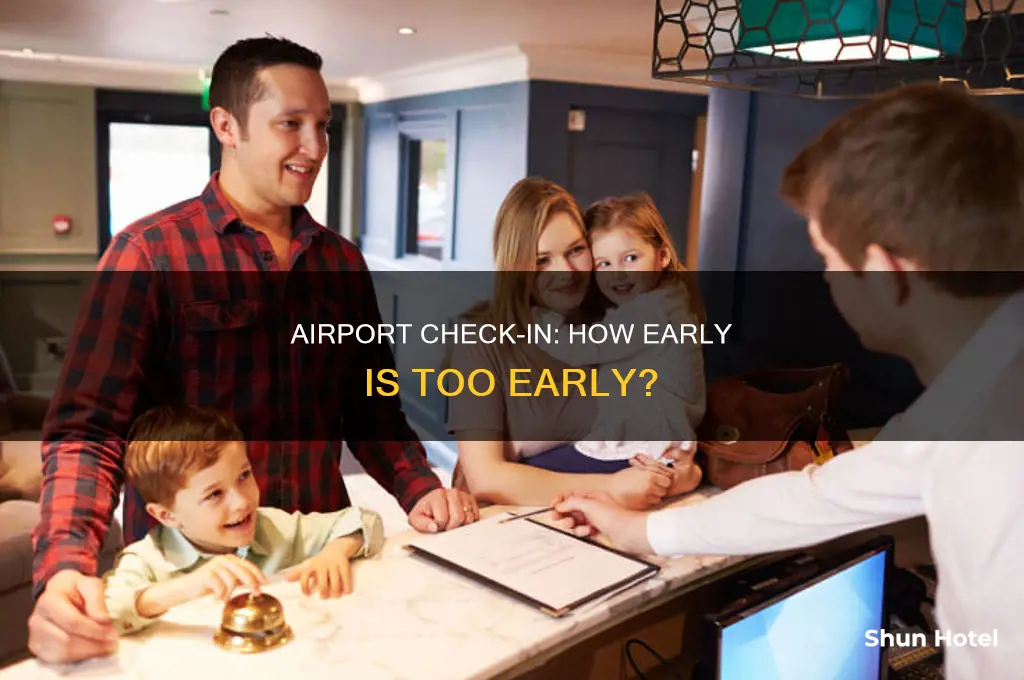 how early can you check in at the airport uk