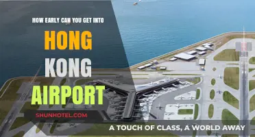 Arriving at Hong Kong Airport: How Early is Too Early?