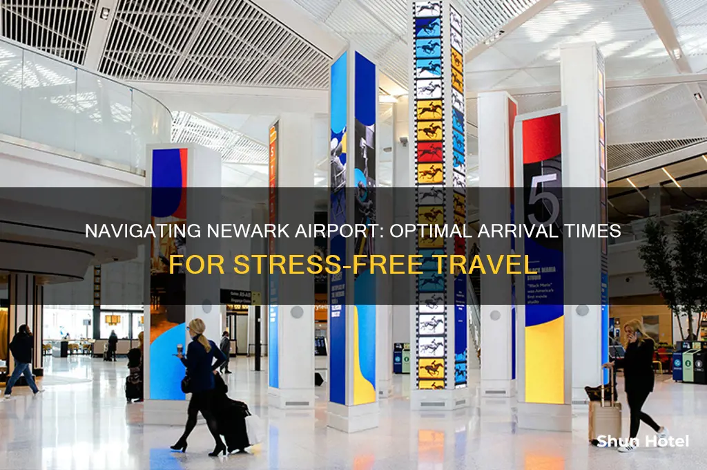 how early do i need to get to newark airport