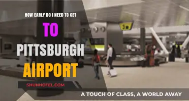 Navigating Pittsburgh Airport: Optimal Arrival Times for Stress-Free Travel