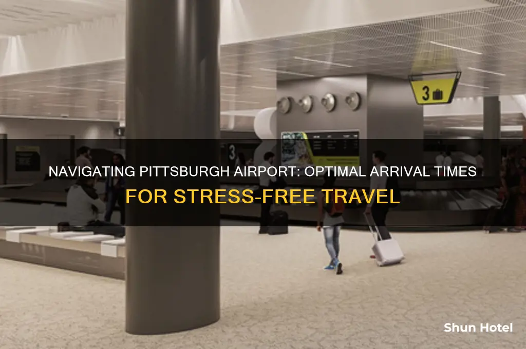 how early do i need to get to pittsburgh airport
