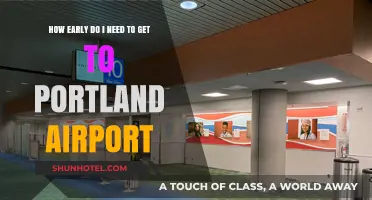Navigating Portland Airport: Optimal Arrival Times for Stress-Free Travel