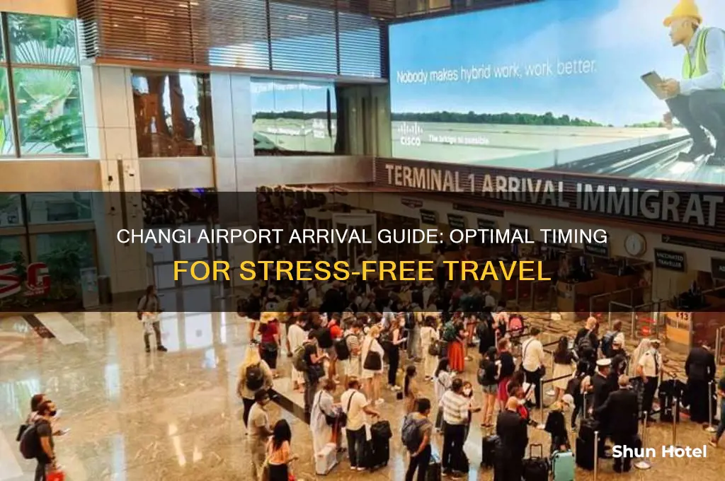 how early do you need to get to changi airport