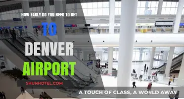 Denver Airport Arrival Guide: Timing Your Early Departure Perfectly