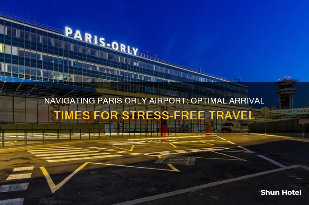 how early do you need to get to ory airport