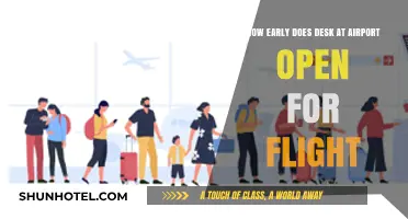 When Do Airport Check-In Desks Open for Early Flights?