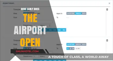 Airport Opening Hours: When Can You Start Your Travel Day?