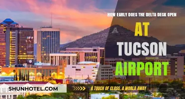 Delta Desk Opening Hours at Tucson Airport: Early Morning Guide