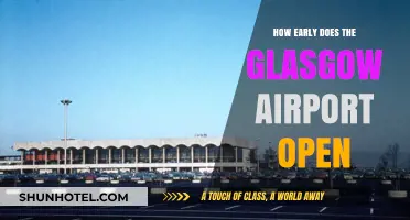 Glasgow Airport Opening Hours: Early Start for Travelers