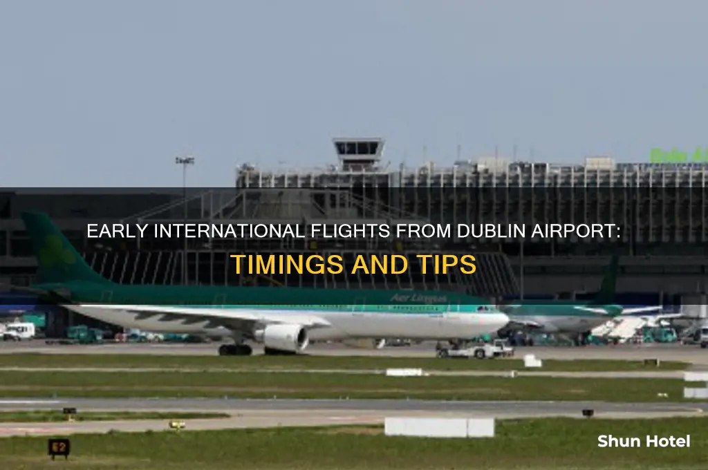 how early dublin airport international flight