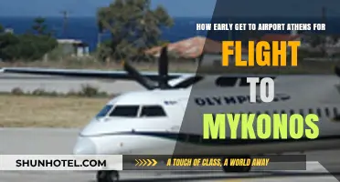 Athens to Mykonos: Optimal Airport Arrival Time Guide