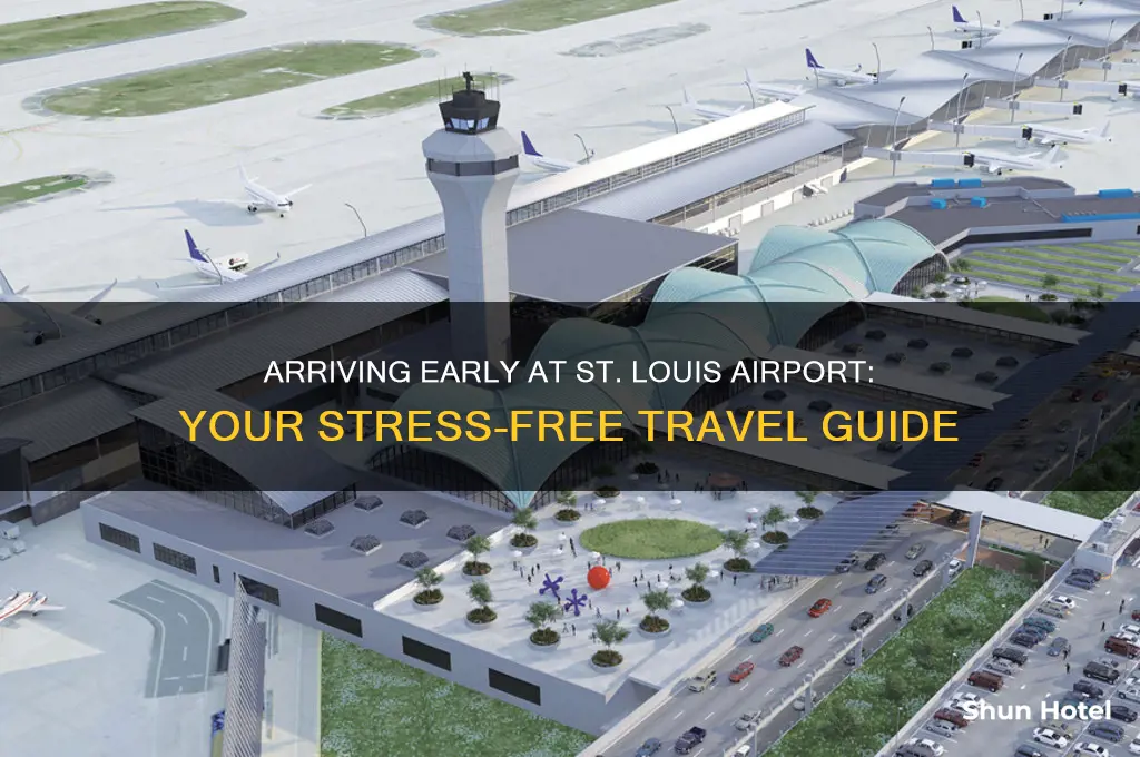 how early get to airport for st louis airport