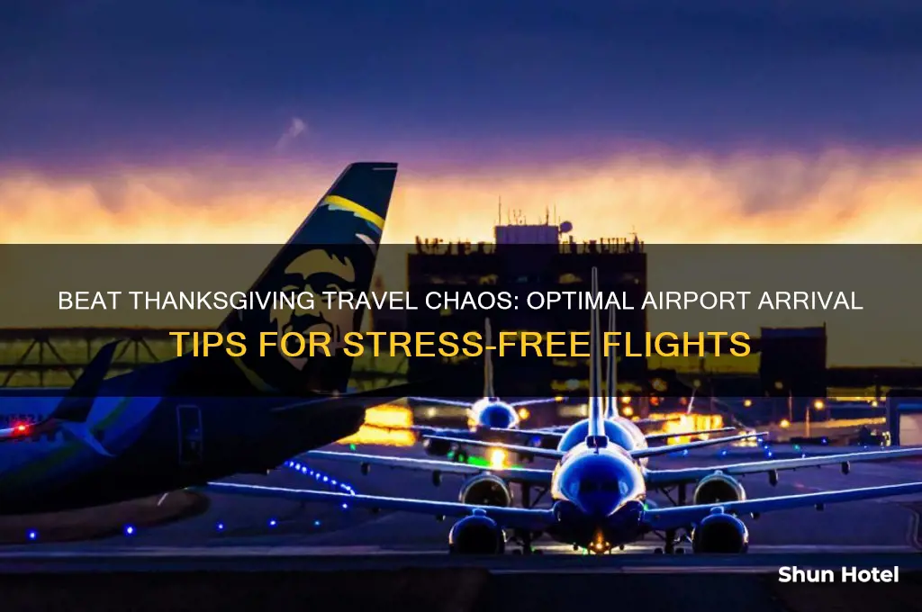 how early get to airport thanksgiving