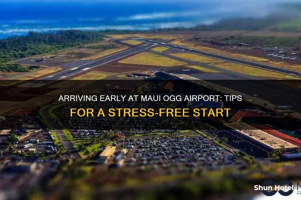 how early get to maui ogg airport