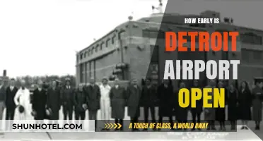 Detroit Airport Opening Hours: Early Morning Access Guide