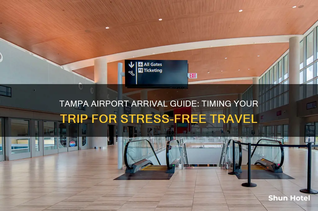 how early should i arrive at tampa international airport