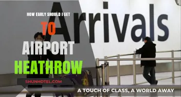 Navigating Heathrow: Optimal Arrival Times for Stress-Free Travel