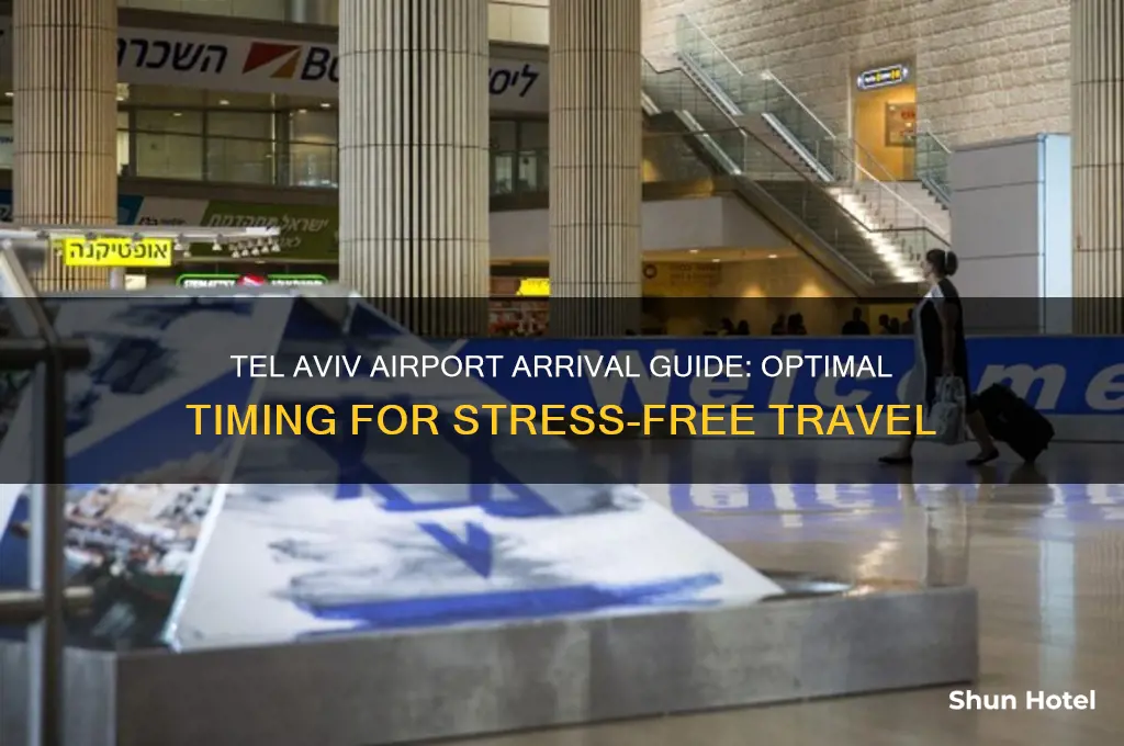 how early should i get to airport in tel aviv