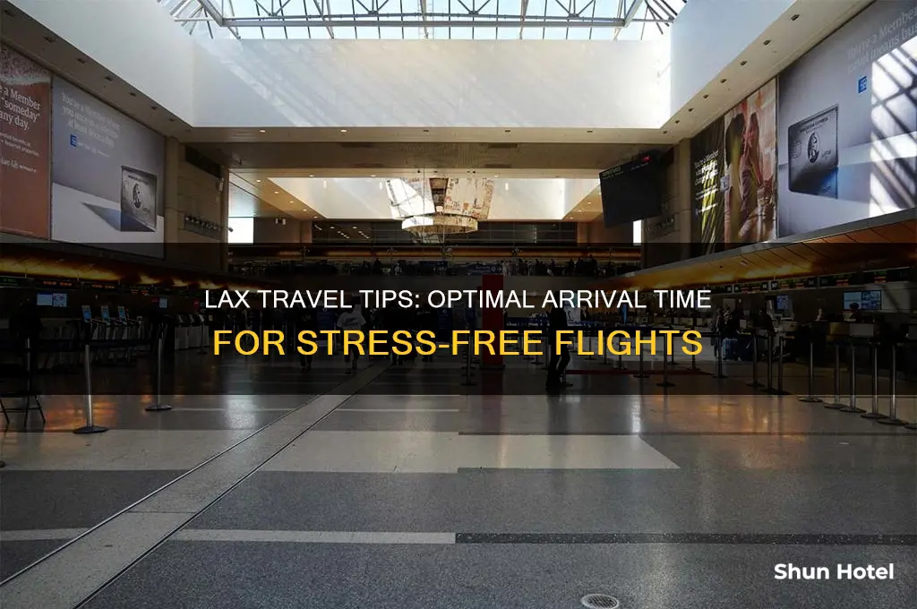 how early should i get to airport lax