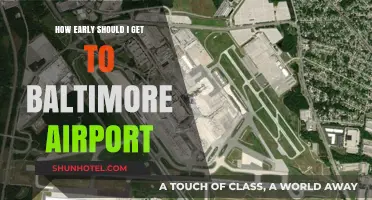 Arriving at Baltimore Airport: Timing Your Departure for Stress-Free Travel